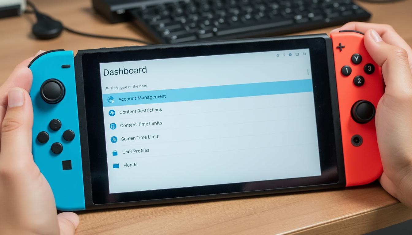 découvrez tout ce qu'il faut savoir sur le contrôle parental de la nintendo switch et les mesures de sécurité pour assurer une expérience de jeu en ligne sûre et adaptée aux enfants. apprenez à gérer les paramètres, limiter le temps de jeu et protéger vos enfants des contenus inappropriés.