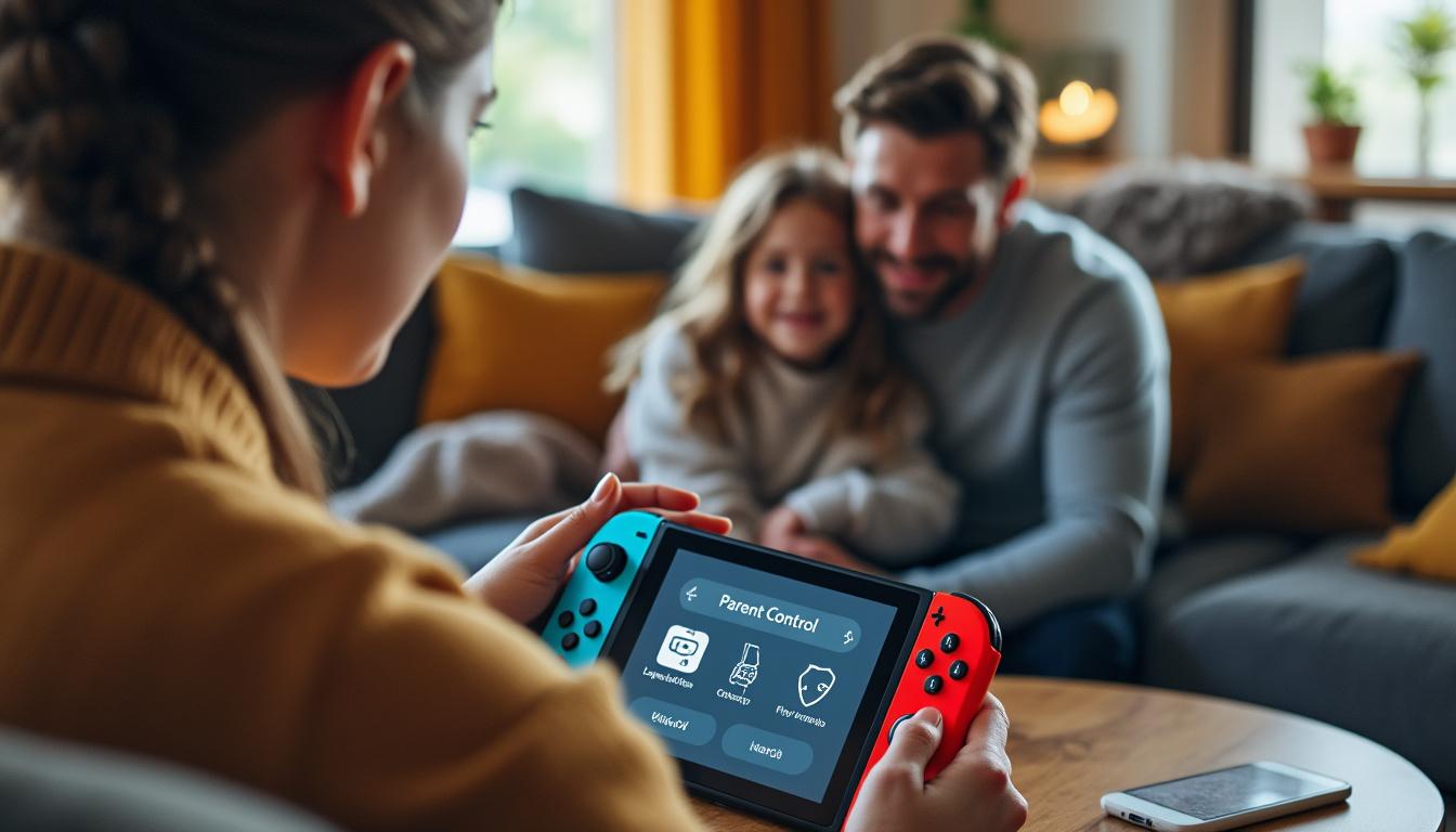 découvrez comment assurer la sécurité de vos enfants sur la nintendo switch grâce aux contrôles parentaux. apprenez à gérer les paramètres de jeu en ligne pour garantir une expérience de jeu sûre et adaptée à tous les âges.