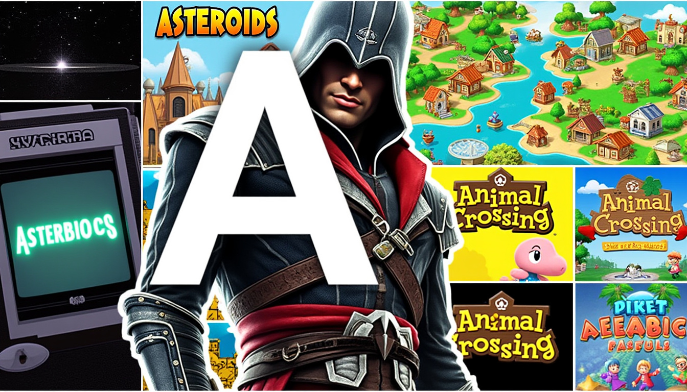 découvrez une analyse approfondie des jeux vidéo commençant par la lettre a, explorez leurs caractéristiques uniques et leur impact significatif sur l'industrie du jeu vidéo.