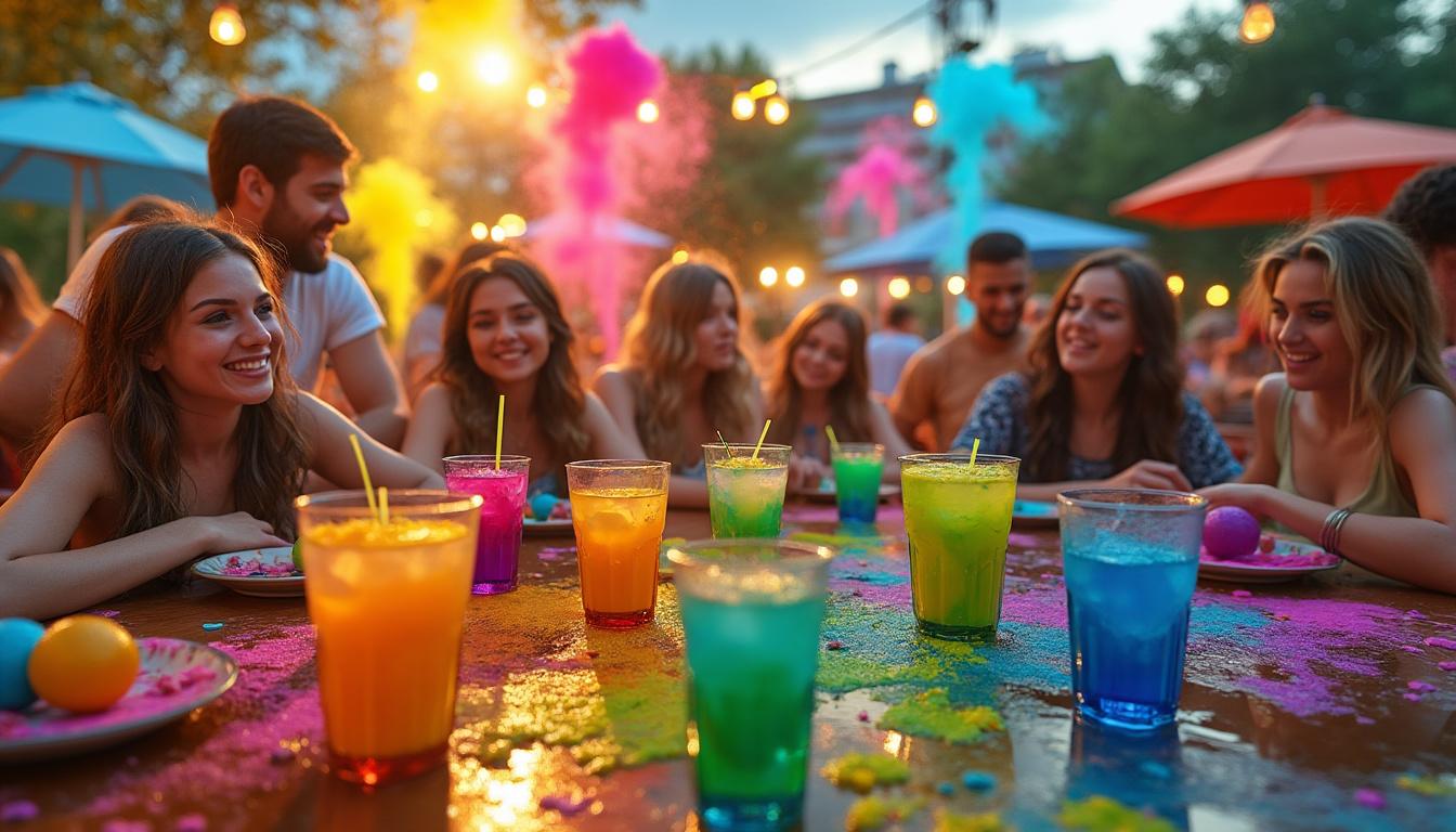 découvrez des idées de jeux de couleurs originales pour animer vos fêtes et offrir à vos invités des moments inoubliables. inspirez-vous de nos conseils pour organiser des animations festives hautes en couleur !