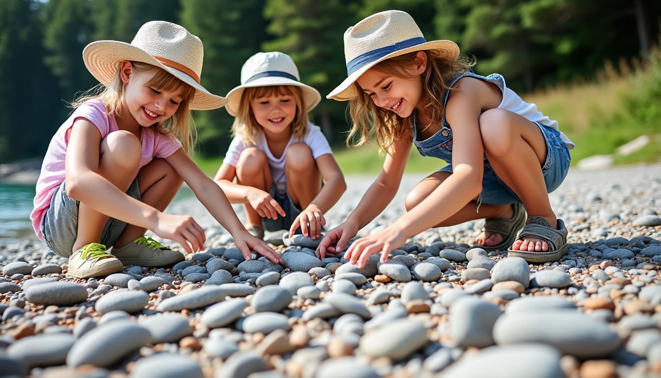 découvrez 5 jeux simples avec des cailloux pour stimuler la motricité fine et globale des tout-petits tout en s'amusant.