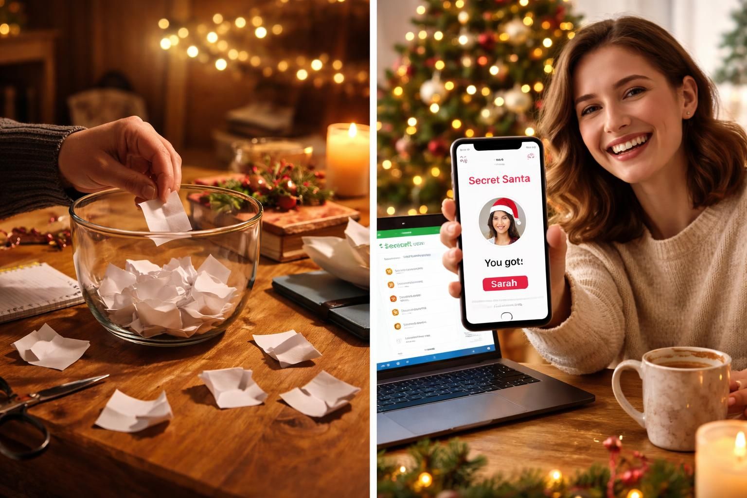 découvrez les avantages du tirage au sort du secret santa en ligne, une méthode pratique, rapide et sans stress, comparée aux techniques traditionnelles.