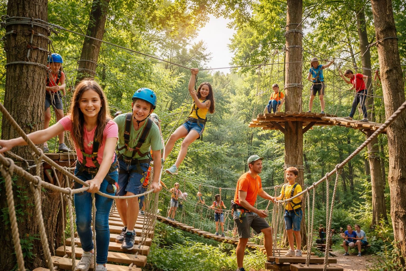 découvrez l'accrobranche à valenciennes, l'activité parfaite pour fêter un anniversaire inoubliable en plein air, entre amis ou en famille, dans un cadre naturel et sécurisé.