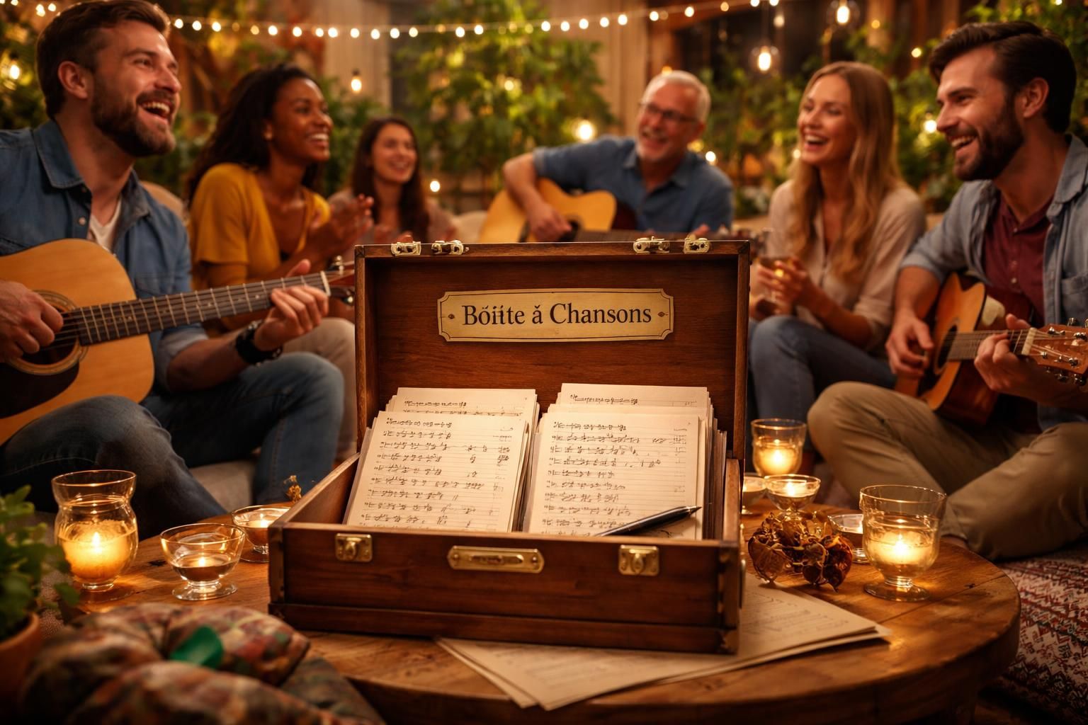 découvrez la boîte à chanson avec paroles et accords, l'outil parfait pour stimuler votre créativité et animer vos soirées entre amis ou en famille.