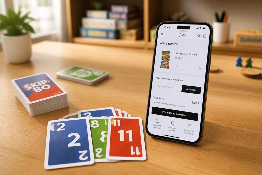 découvrez comment utiliser et maximiser les avantages de votre code cadeau skip-bo pour profiter pleinement de ce jeu de cartes passionnant.