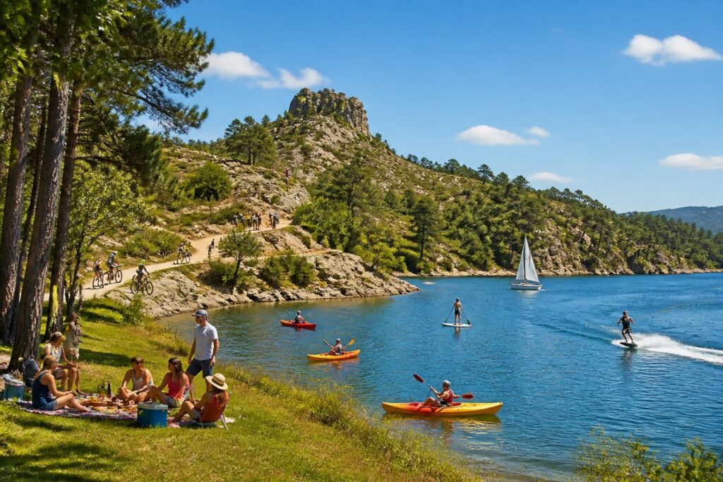 découvrez les incroyables activités d'aventure au lac de saint cassien pour un week-end inoubliable : sports nautiques, randonnées et sensations fortes au cœur de la nature.